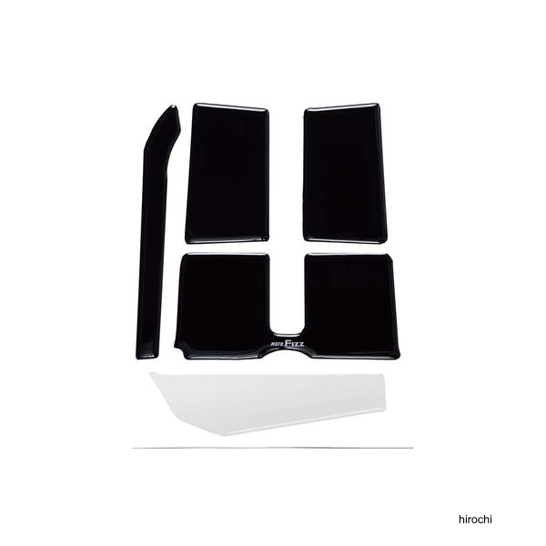 CT125 ハンターカブ用 レッグシールドパッド ブラック