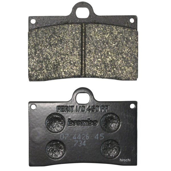 ブレンボ brembo ブレーキパッド オーガニック 1ピン ピストン径:異径 4POT:30mm/34mm用