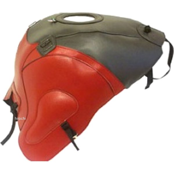 タンクカバー 99年-07年 GSX1300R ハヤブサ スチールグレー/ダークレッド