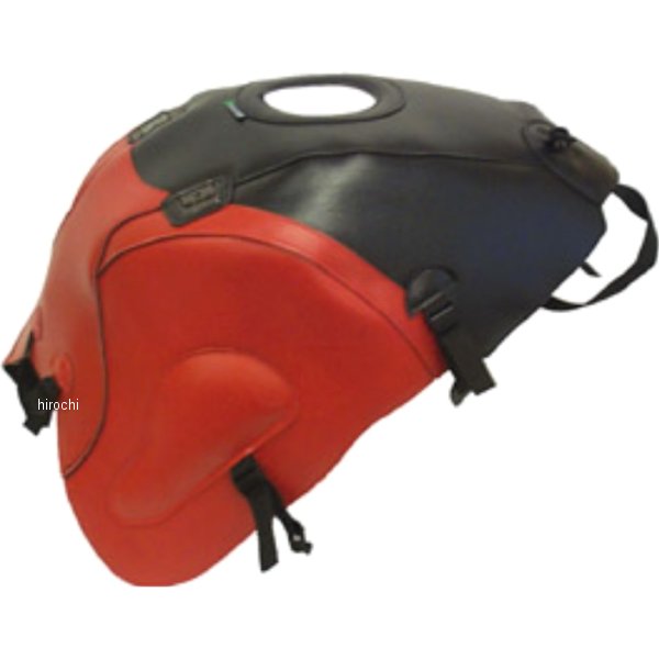 タンクカバー 99年-07年 GSX1300R ハヤブサ 黒/赤