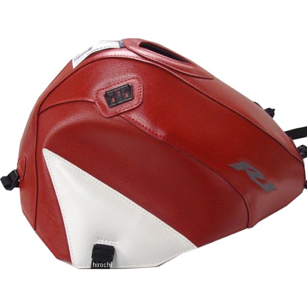 タンクカバー 00年-01年 YZF－R1 赤/白