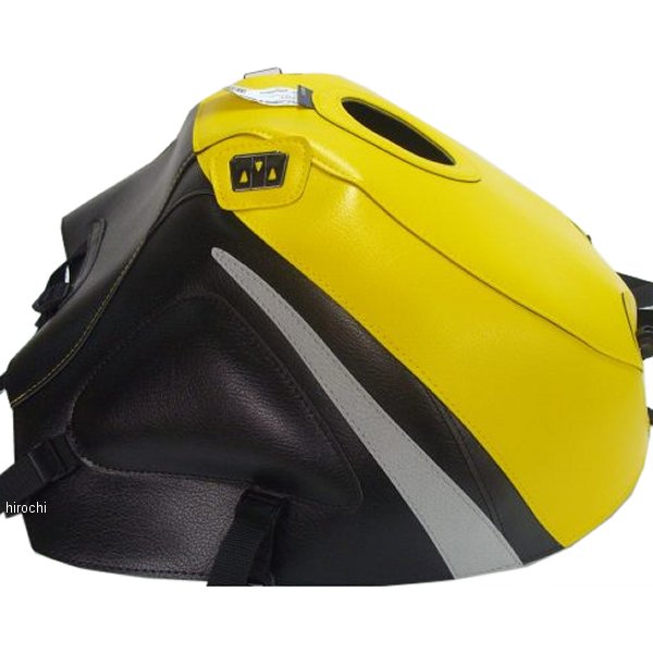 タンクカバー 00年-03年 GSX-R750 黄色/ブラック/グレーライン