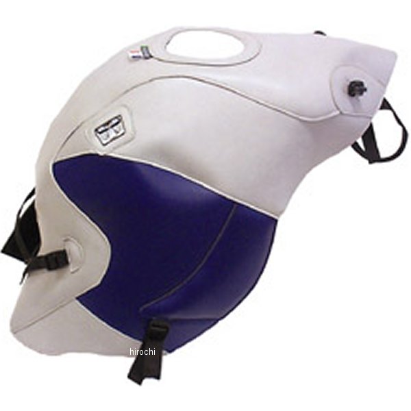 タンクカバー BMW K1200RS ライトグレー/青