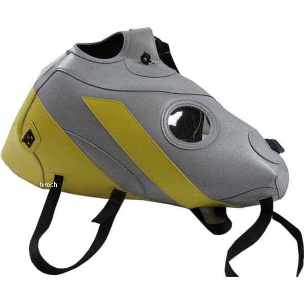 タンクカバー 94年-04年 BMW R850GS ライトグレー/黄色