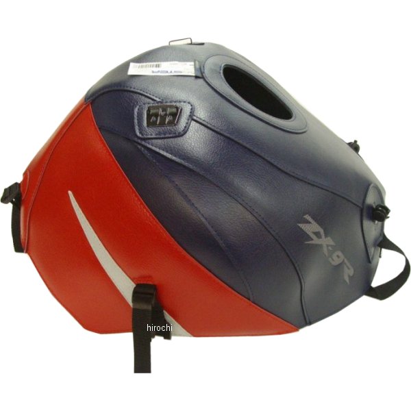 タンクカバー 98年-03年 ZX－9R 青/赤/グレー