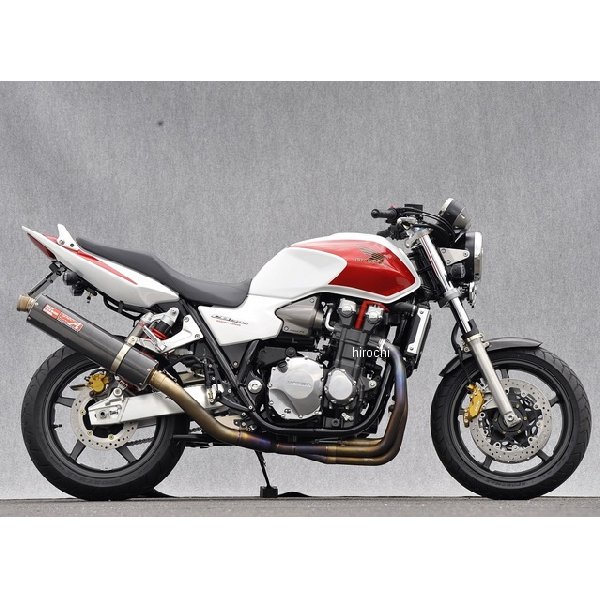 SPEC-A フルエキゾーストマフラー チタン4-1DOWN CF触媒 08年-13年 CB1300SF