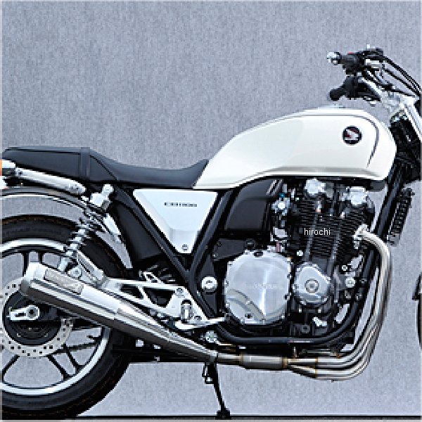 SPEC-A フルエキゾーストマフラー SUS4-1 SUSメガホン 10年-13年 CB1100