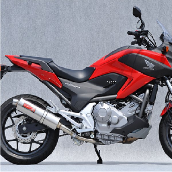 SPEC-A スリップオンマフラー オーバル -13年 NC700X