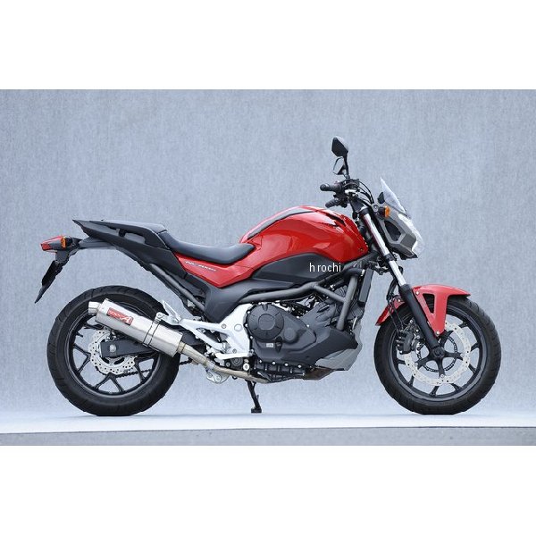 SPEC-A スリップオンマフラー チタン楕円 -13年 NC700X