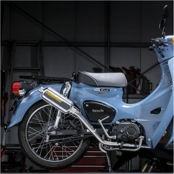 フルエキゾースト 2019'～ スーパーカブ110 SPEC-A SUS UP-TYPE アルミプレス JMCA認証