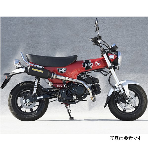 SPEC-A TI UP-TYPE プレスサイレンサー 22年 ダックス125 ブラック JMCA認証