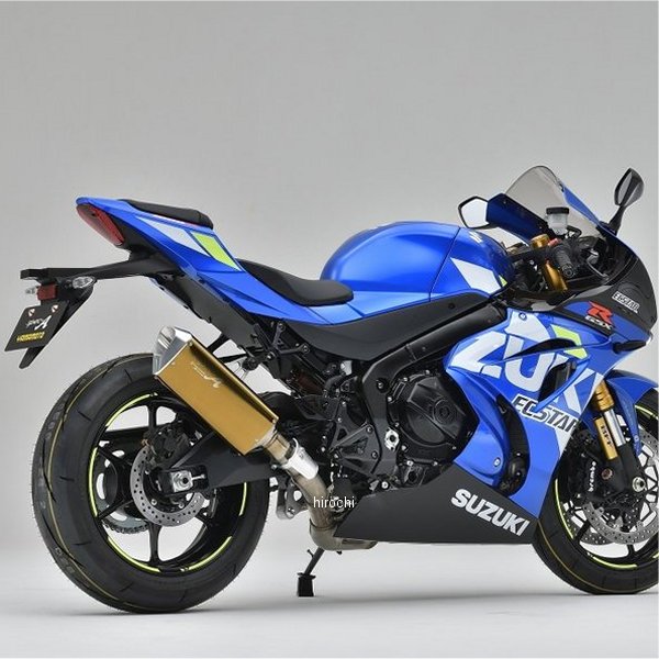 スリップオンマフラー SPEC-A TYPE-SA 19年以降 GSX-R1000R ゴールド 認証 JMCAプレート付き