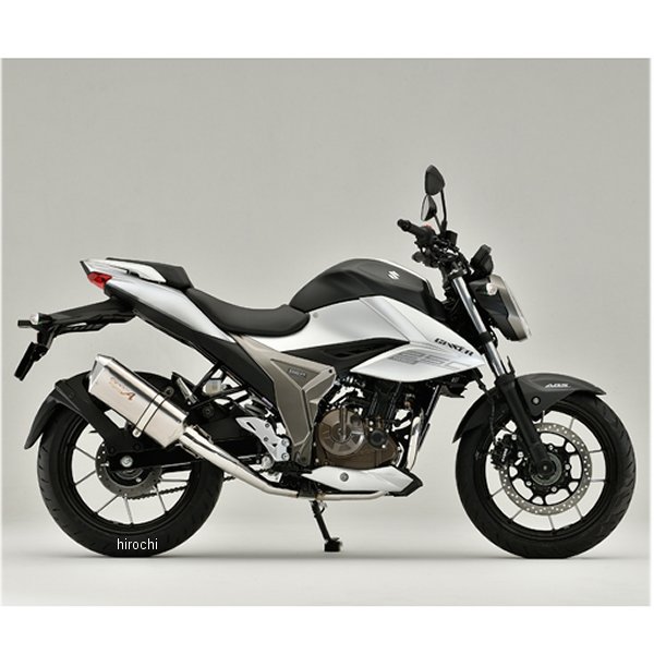 フルエキゾースト 20年以降 ジクサーSF250 ジクサー250 SUS TYPE-SA JMCA認証 チタン