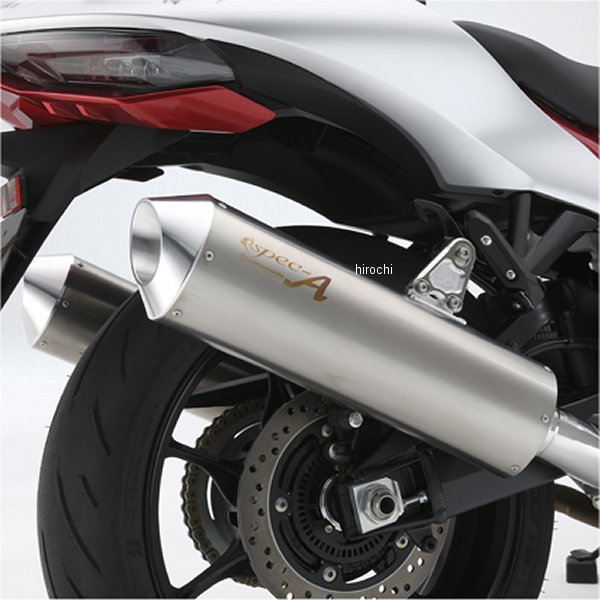 スリップオンマフラー 2本出し JMCA認証 21年- ハヤブサ オーバル