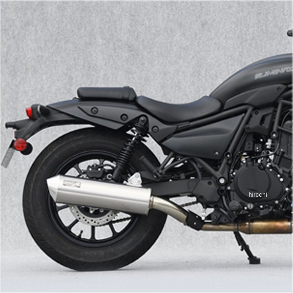 スリップオンマフラー SLIP-ON DOWN オーバル JMCA認証 23以降 エリミネーター