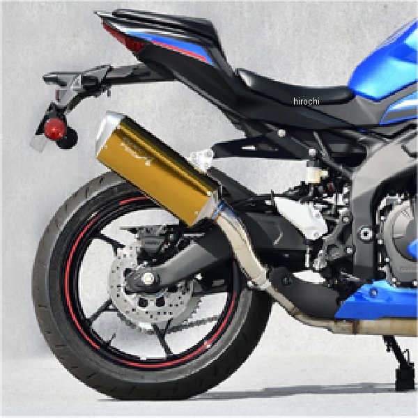 スリップオンマフラー UP TYPE-SA ゴールド23年- ZX-4R