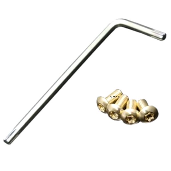 カラーボルトセットトルクス穴タイプ シャンパンゴールド