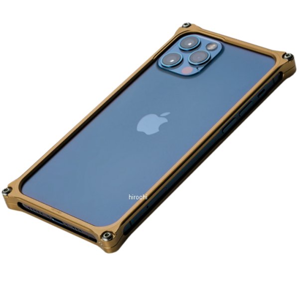 ソリッドバンパー for iPhone 12 Pro Max シグネイチャーゴールド