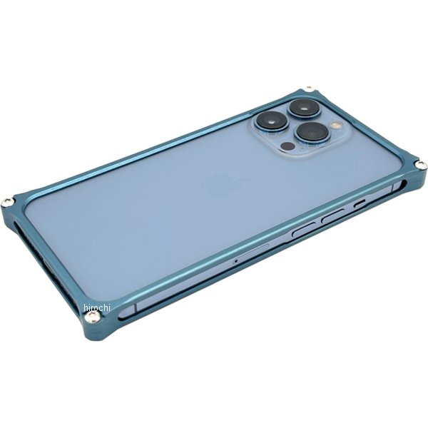 iPhoneケース ソリッドバンパー iPhone13 Pro Max マットブルー