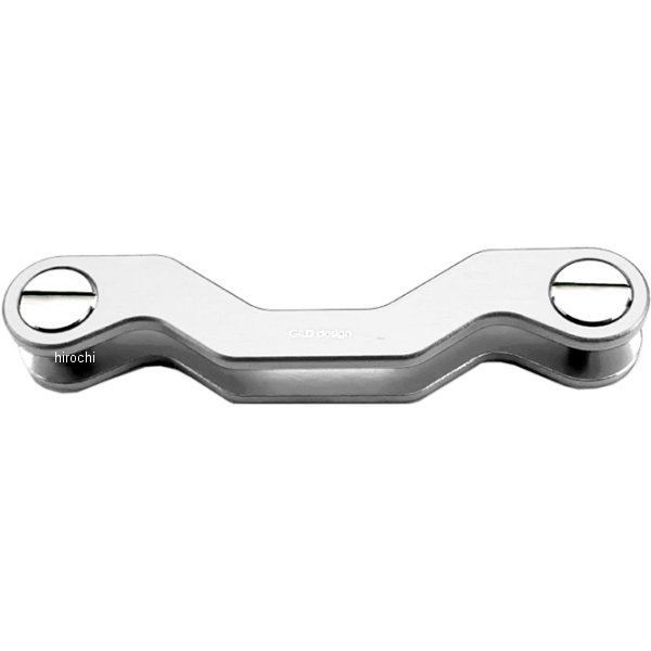 キーオーガナイザー S CURVE ジュラルミン削り出し シルバー