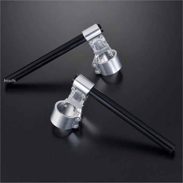 φ50セパレートハンドルキット アップタイプ 汎用 シルバー