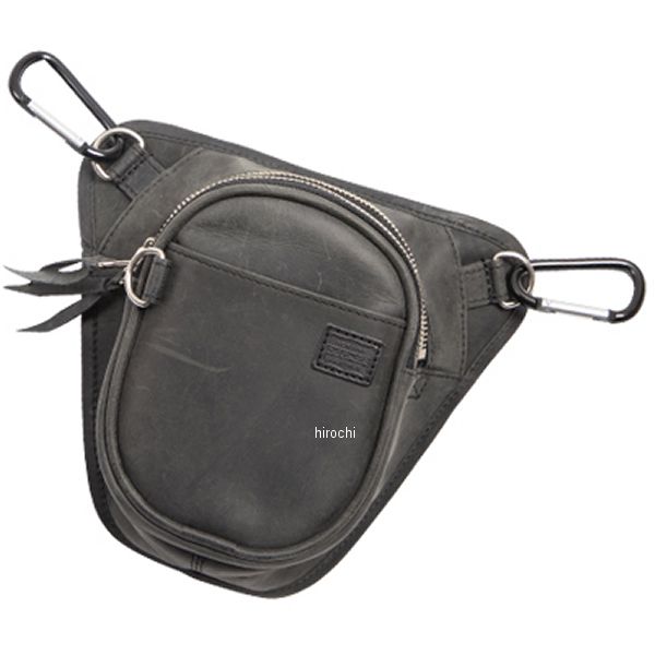 レザーチョークバッグ 黒