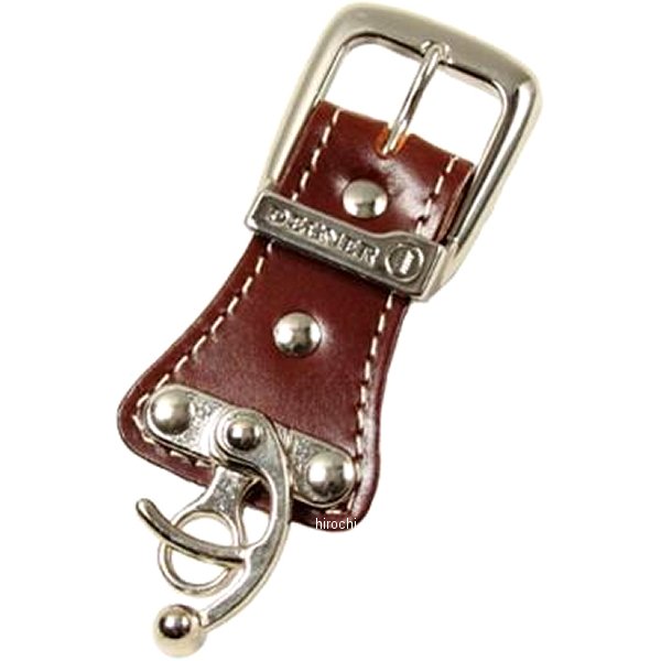 ワンタッチ金具バックル ブラウン