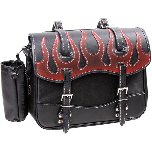 ナイロンサドルバッグ ファイア ヴィンテージレッド