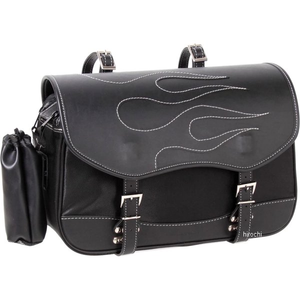 ナイロンサドルバッグ 黒