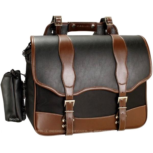 ナイロンサドルバッグ ブラウン