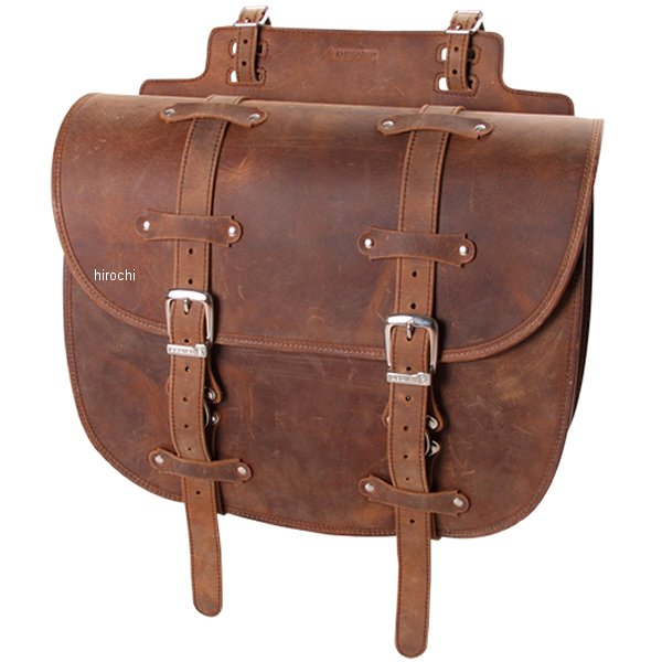 サドルバッグ ブラウン
