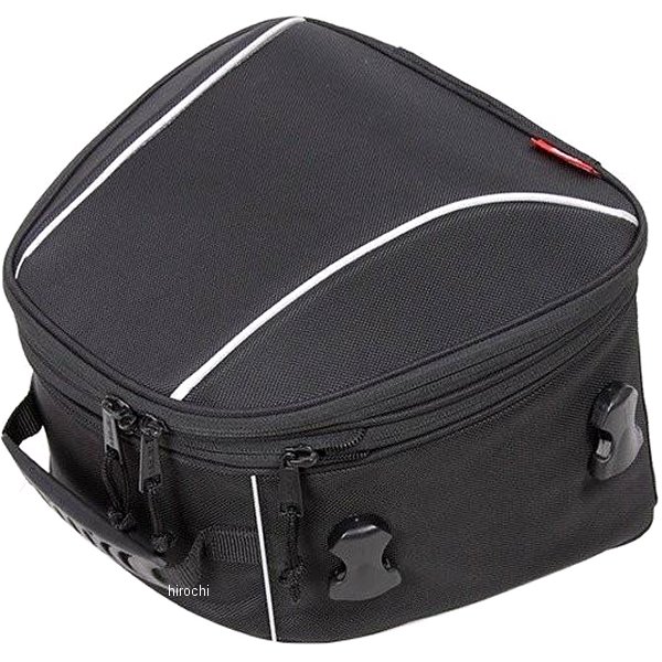 容量可変式シートバッグ 黒