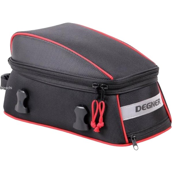 シートバッグ 黒/赤パイピング