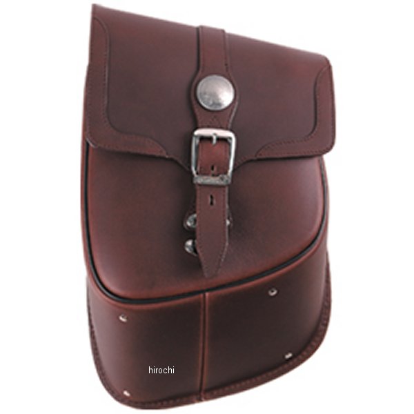 リジットサドルバッグ ブラウン