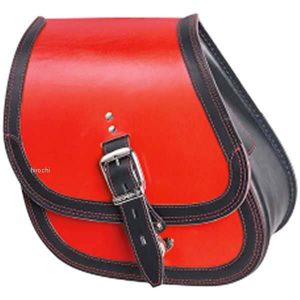 サドルバッグ 赤/黒