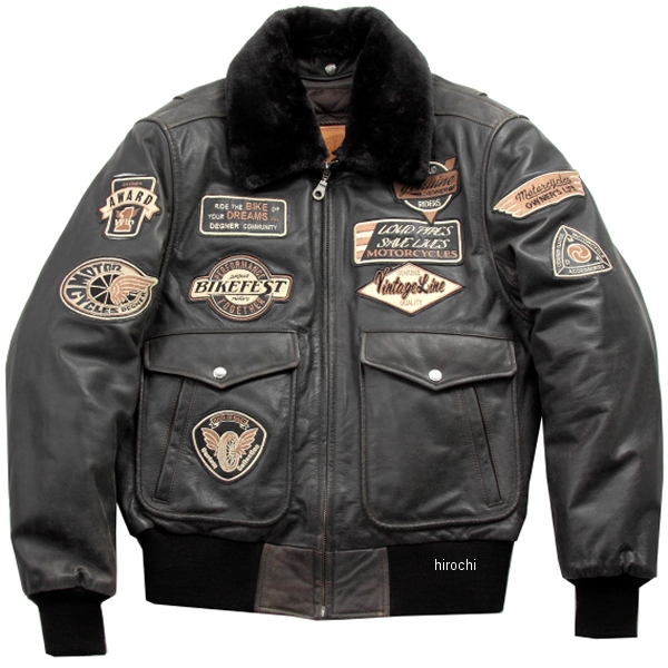 ヴィンテージフライトジャケット 黒 2XLサイズ