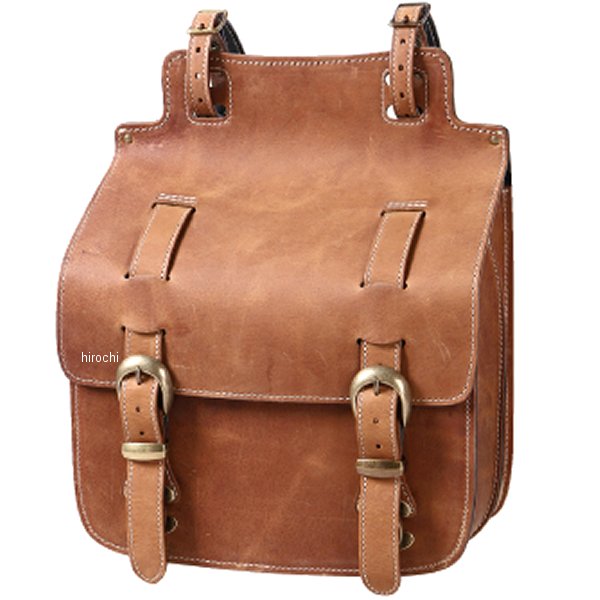 サドルバッグ ブラウン