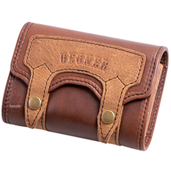 レザー ETCケース ブラウン