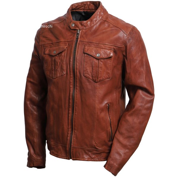 レザージャケット ブラウン Mサイズ