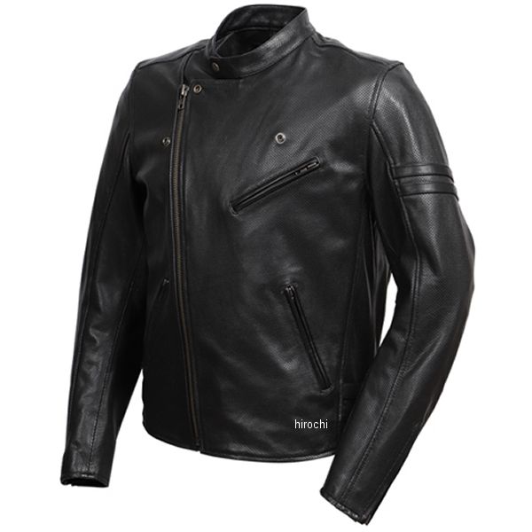 メッシュレザージャケット 黒 Lサイズ