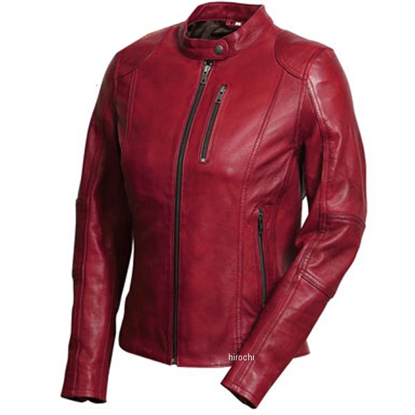 レディースレザージャケット 赤 Mサイズ