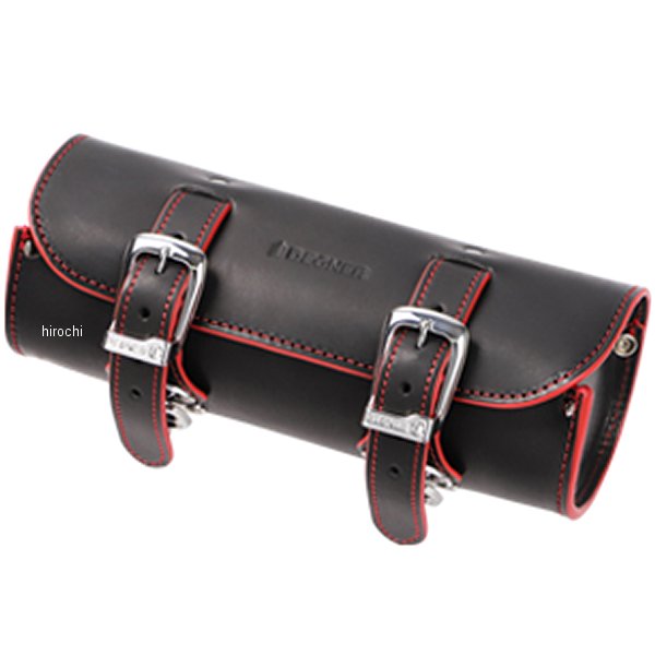 ツールバッグ 黒/赤 小