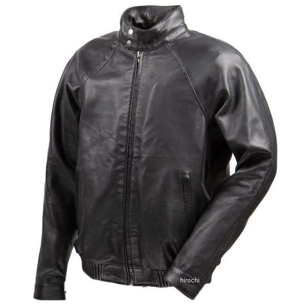 春夏モデル メッシュレザージャケット 黒 Lサイズ