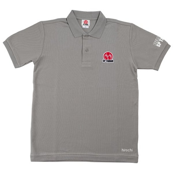 2025年春夏モデル SP忠男コラボ 半袖ポロシャツ グレー Lサイズ