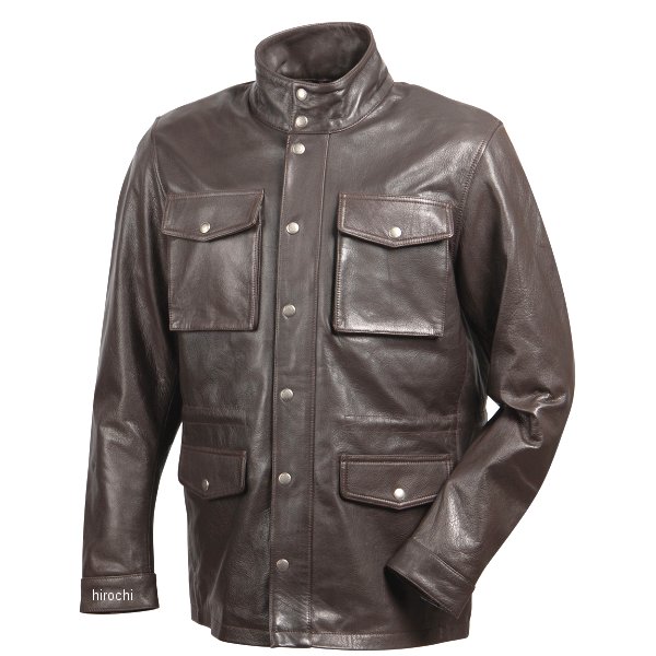 2025年秋冬モデル ミドル丈レザージャケット ブラウン XLサイズ