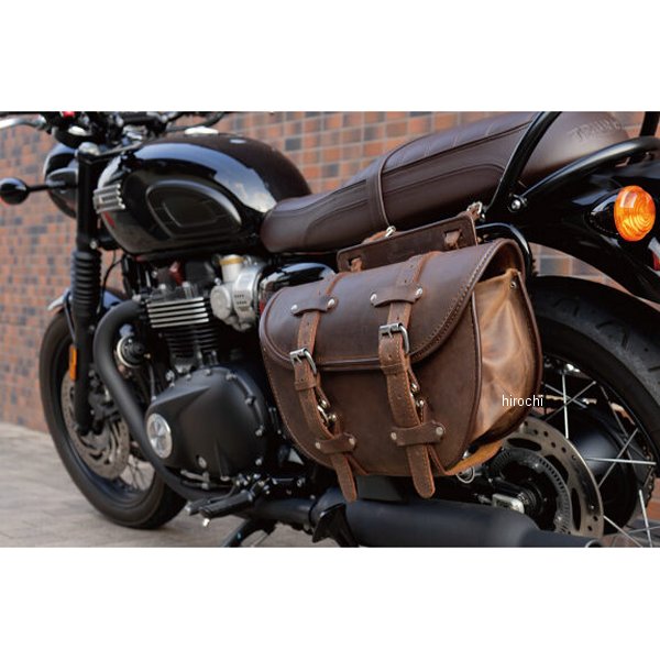 SB-46A サドルバッグ ダークブラウン