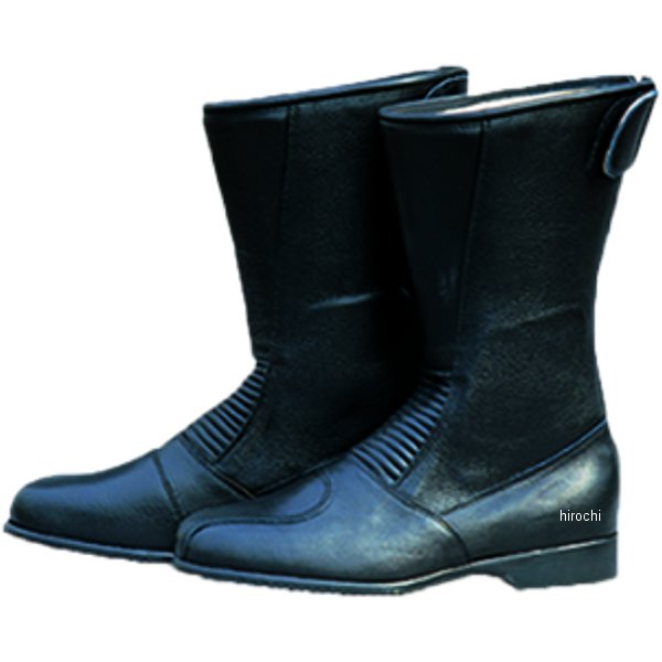 TRB-002  ライディングブーツ ワイド 黒 26.0cm