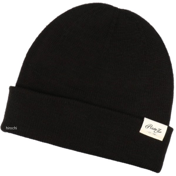 ワッチキャップ WHOLEGARMENT 黒 フリーサイズ