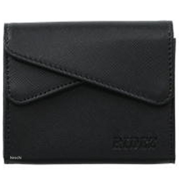 ツインフラップカードケース 黒