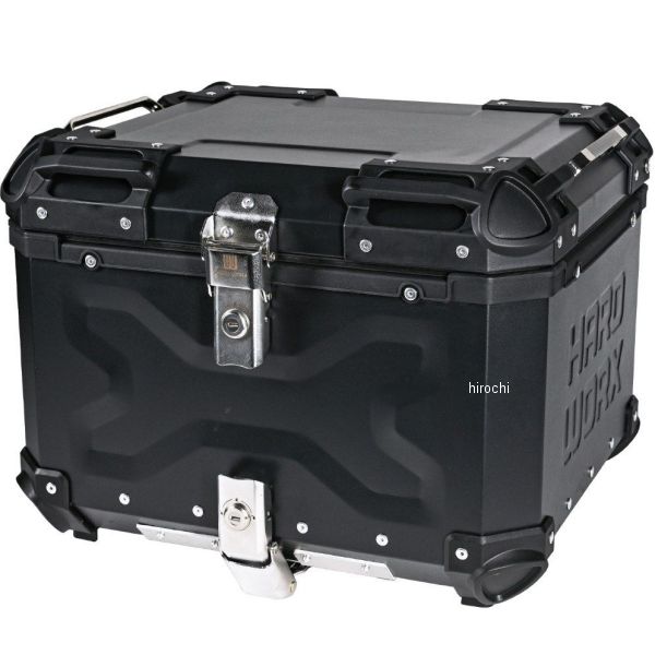 HARD WORX アルミトップケース HXNE55 BLACK 55L